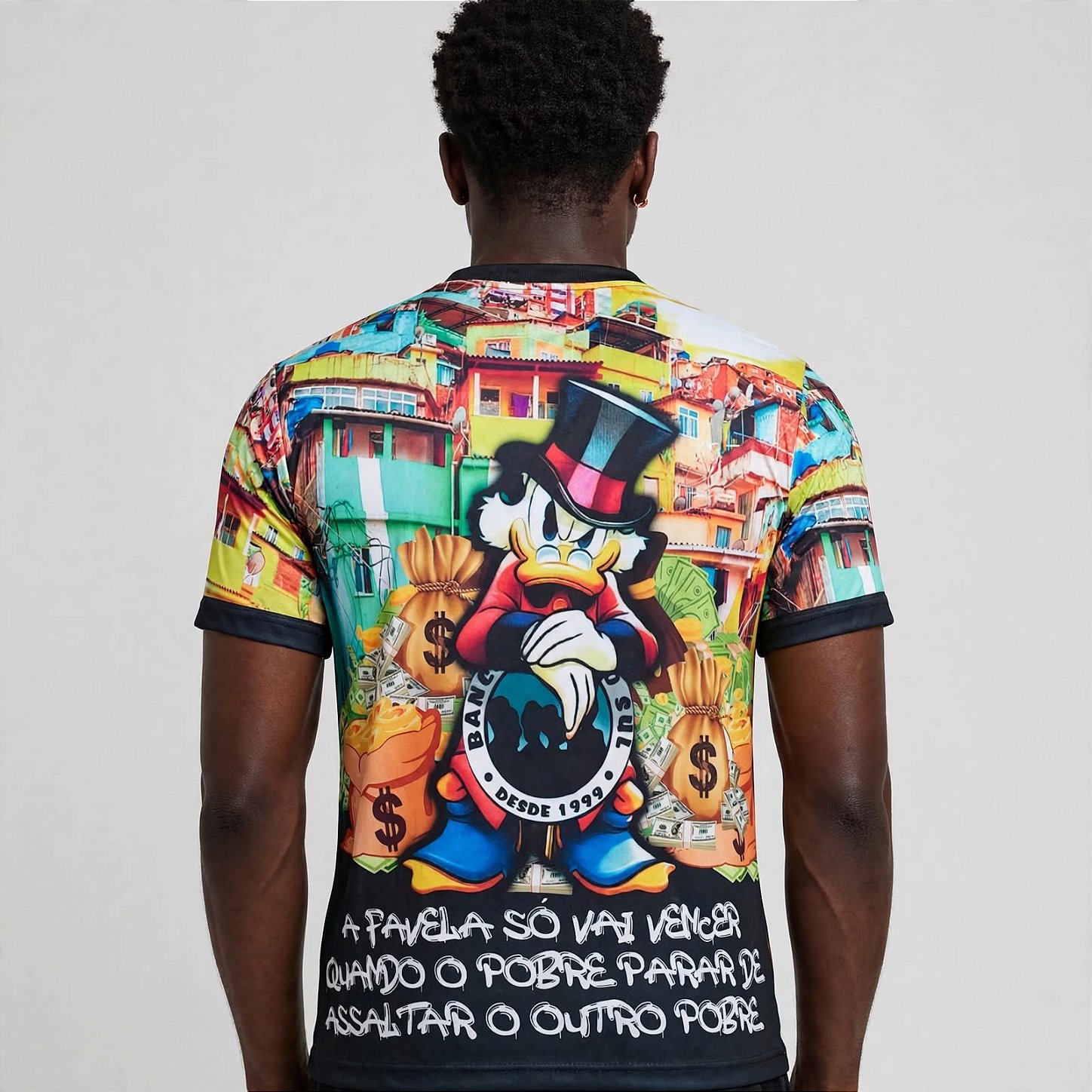 Camiseta Tio Patinhas Colorida – Estilus Black