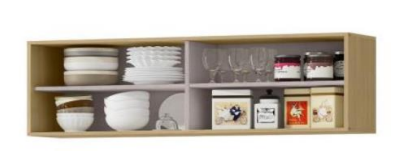 Aéreo portas de vidro 120cm Glória
