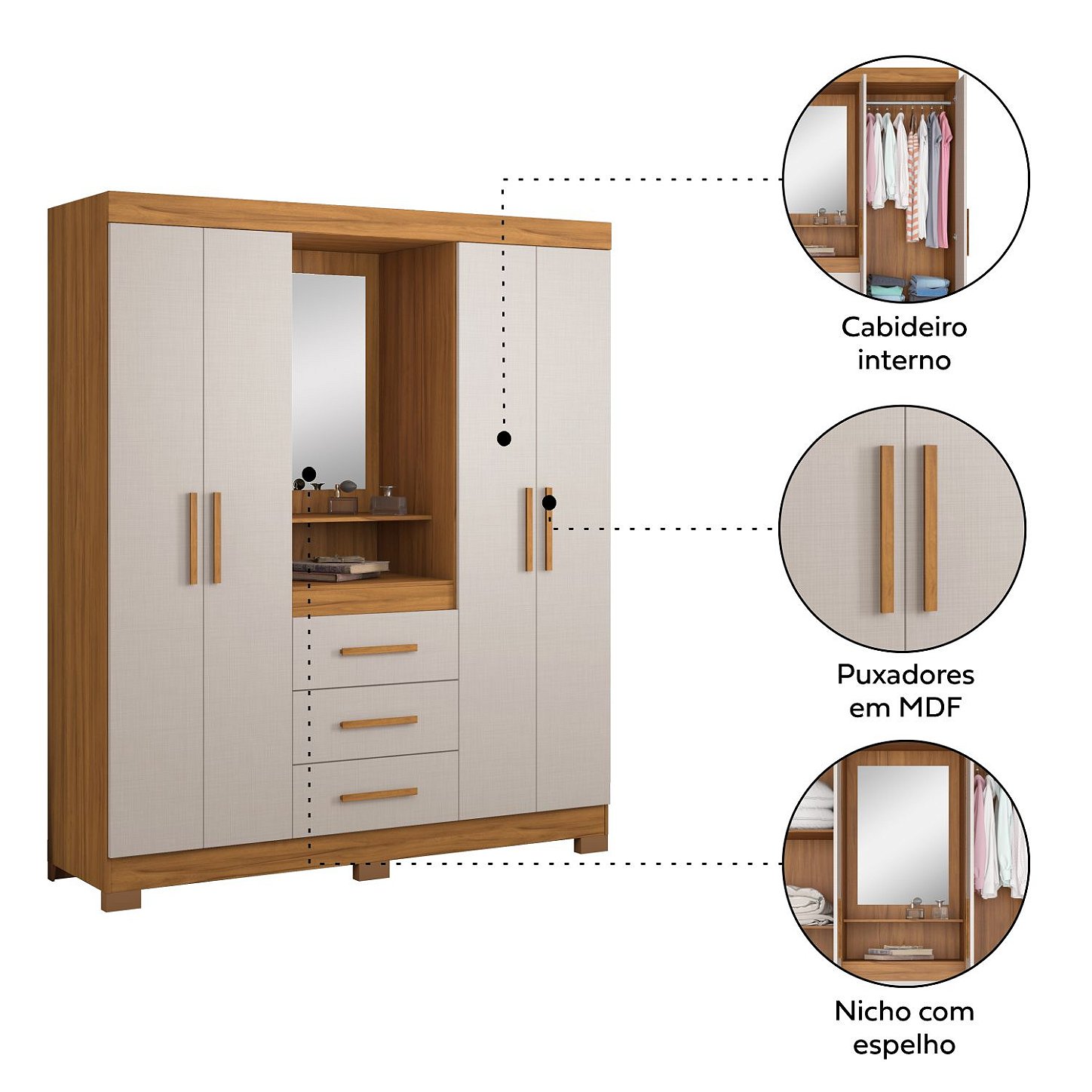 GUARDA ROUPA NT 5015