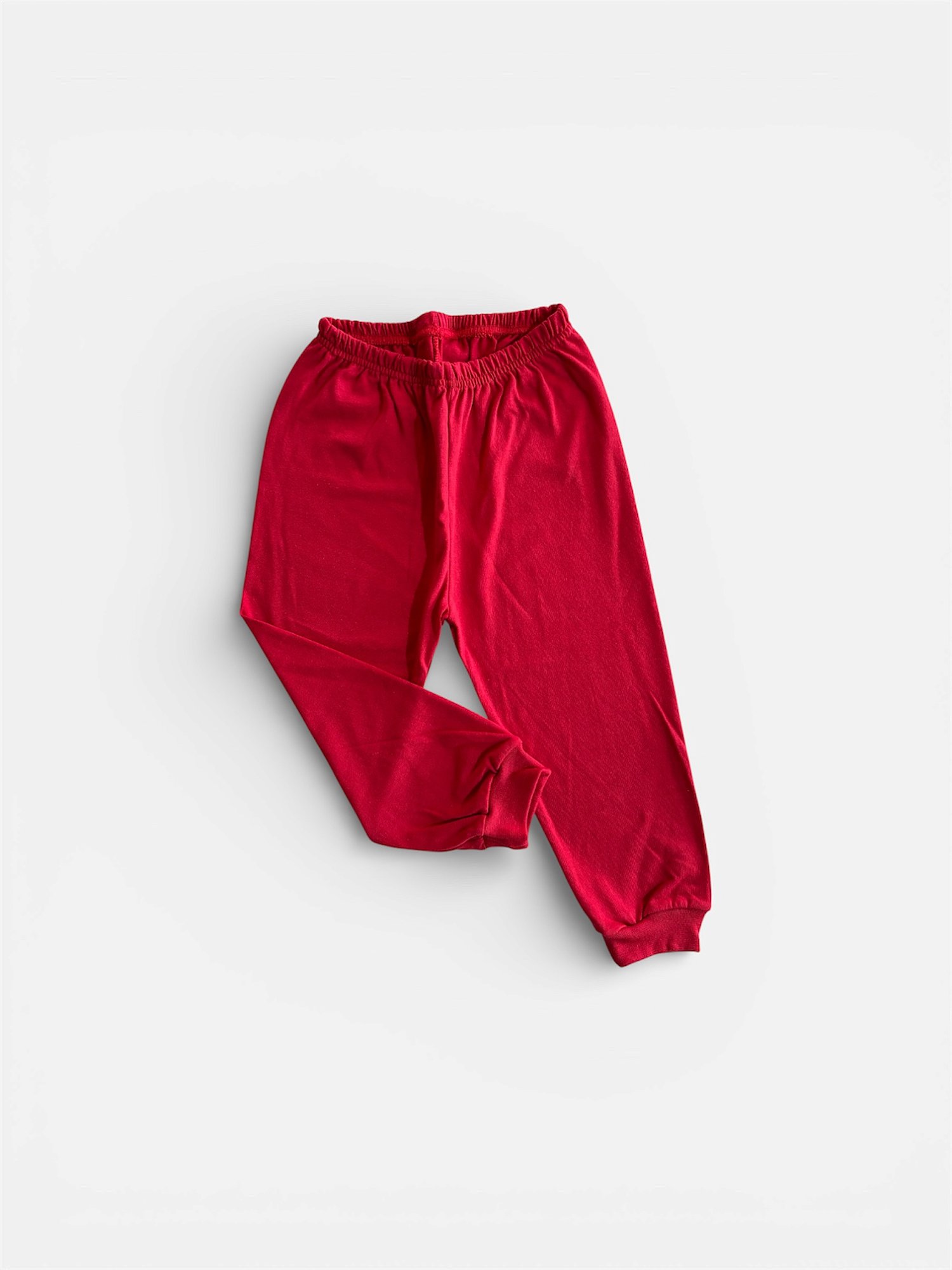 Calça de Malha com Punho 100% Algodão