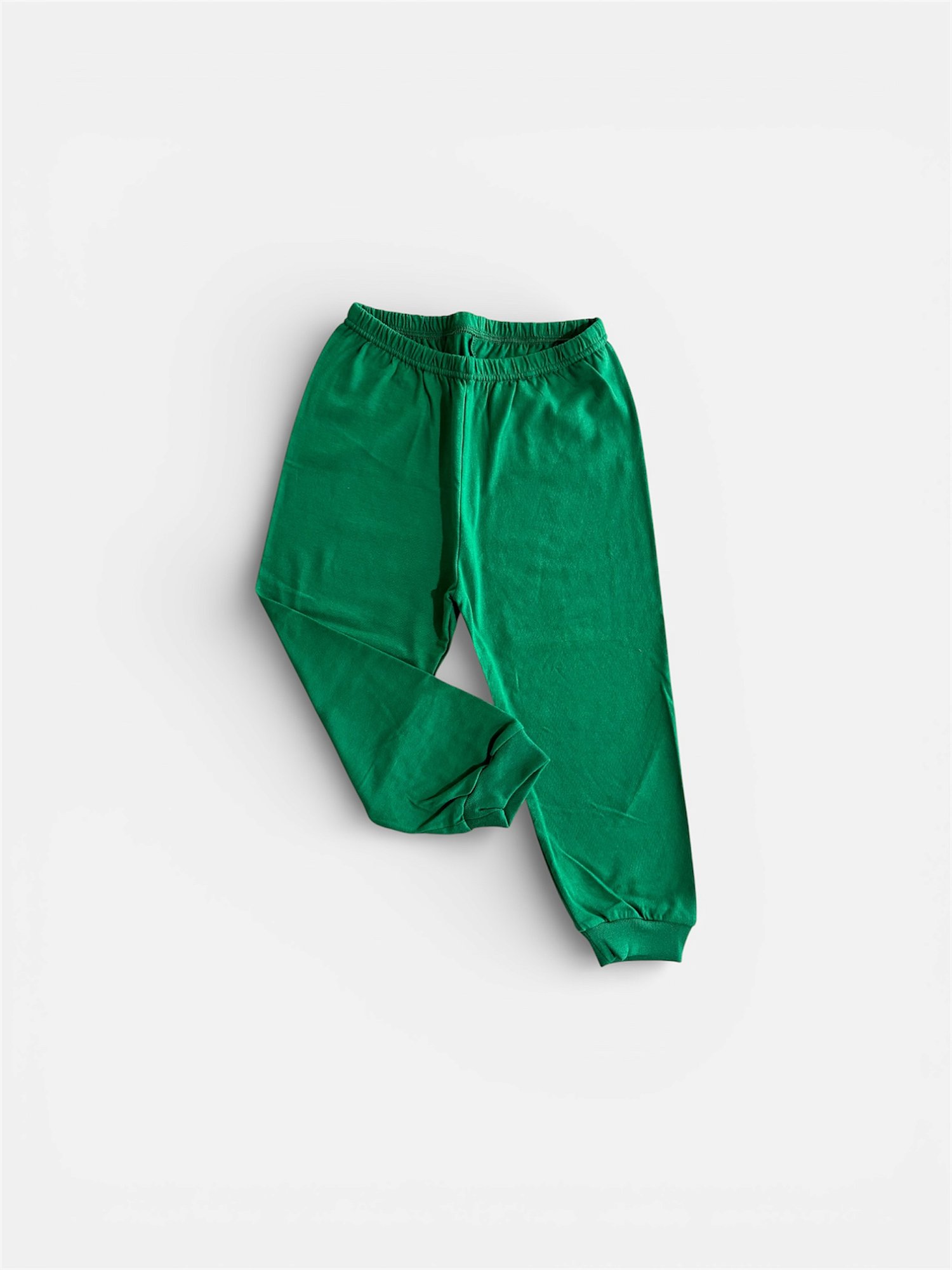 Calça de Malha com Punho 100% Algodão