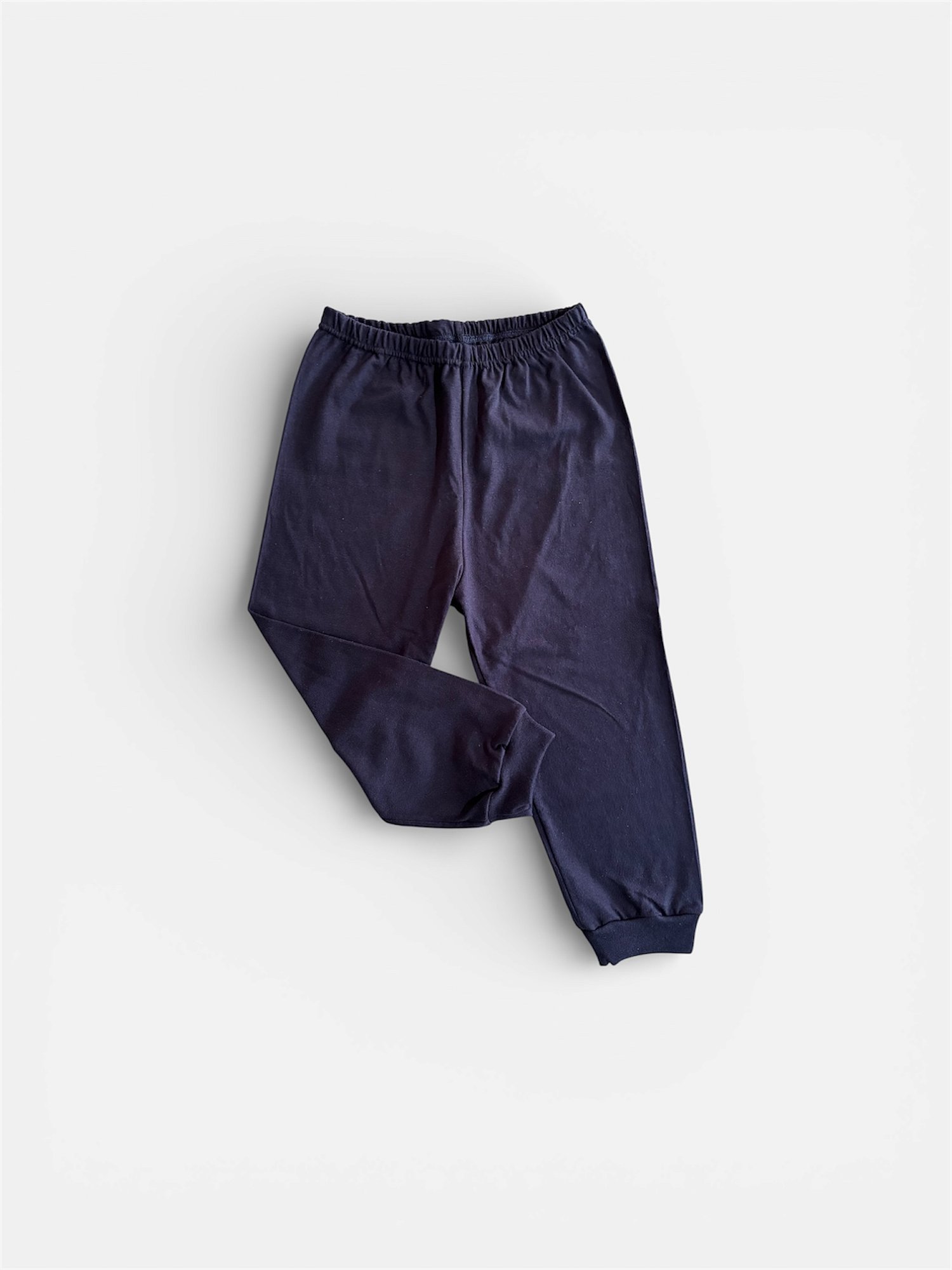 Calça de Malha com Punho 100% Algodão
