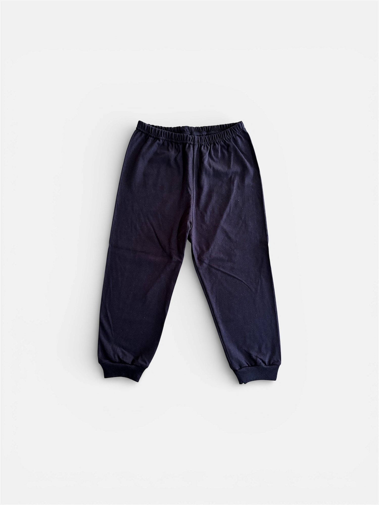 Calça de Malha com Punho 100% Algodão