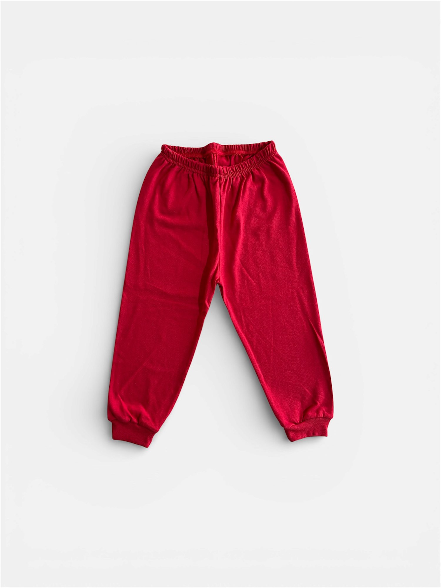 Calça de Malha com Punho 100% Algodão