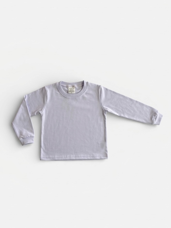 Camiseta Manga Longa com Punho 100% Algodão