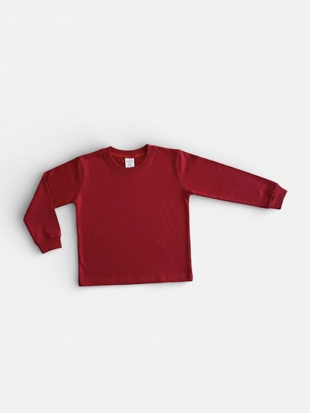 Camiseta Manga Longa com Punho 100% Algodão
