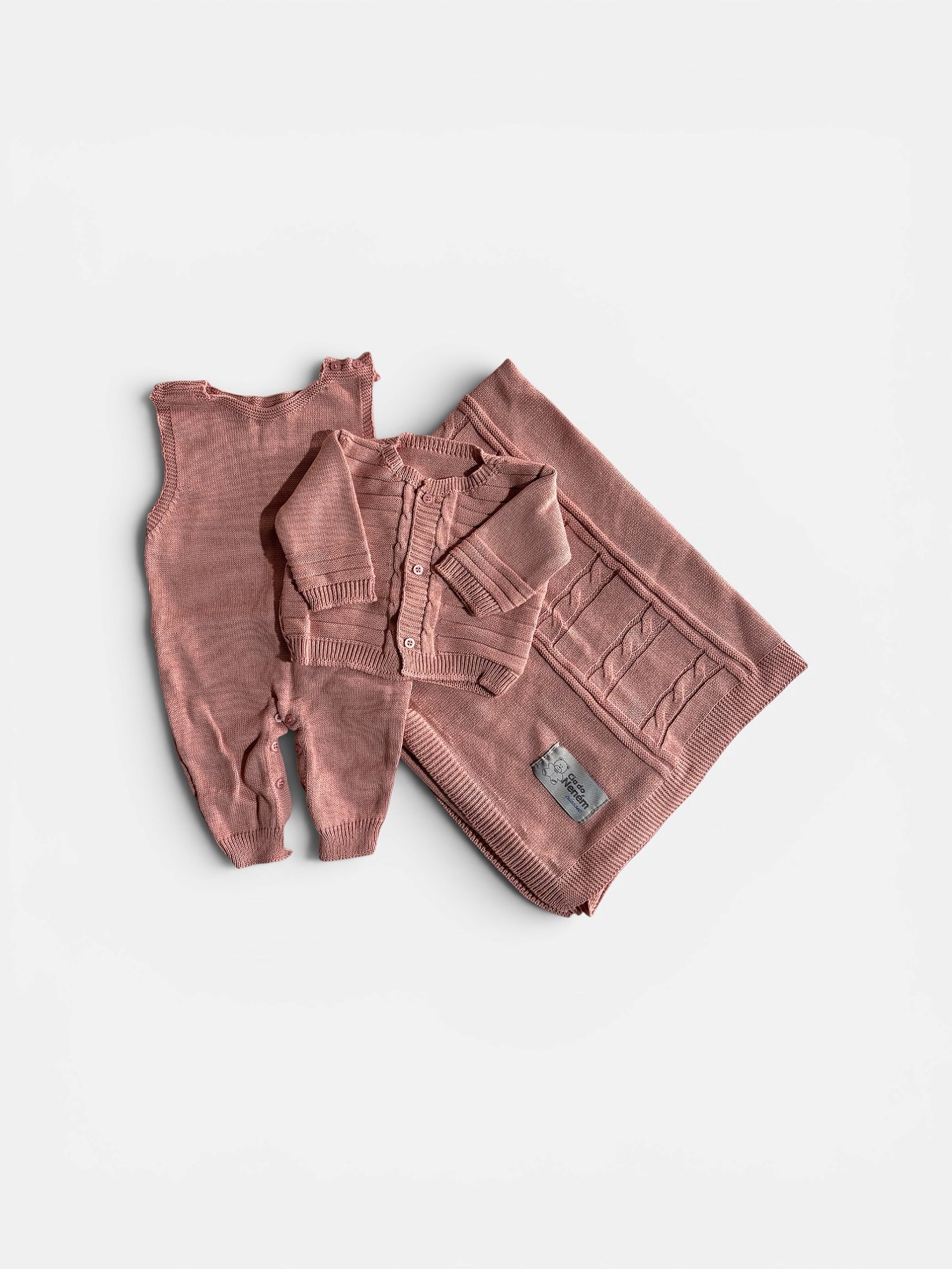 Saída maternidade tricot