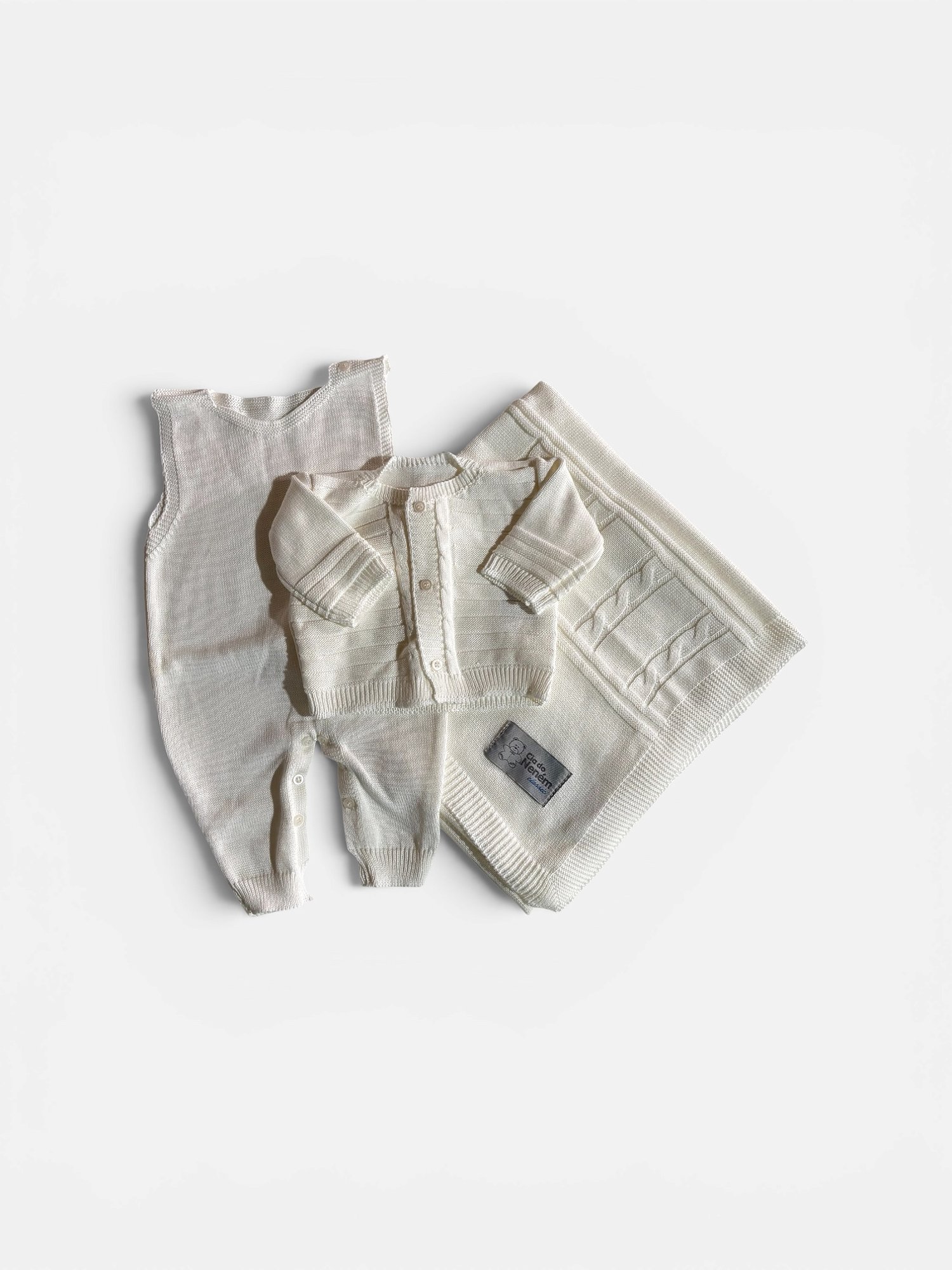 Saída maternidade tricot
