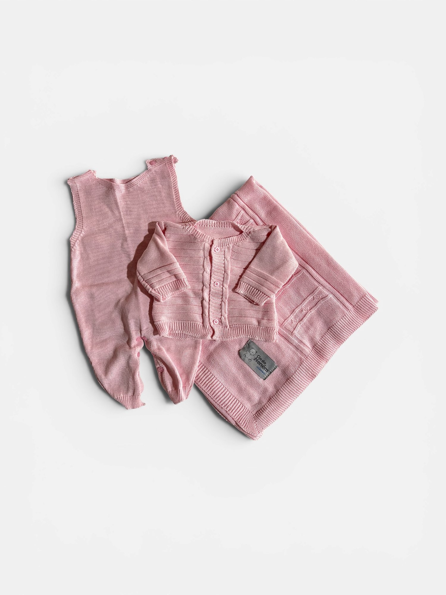 Saída maternidade tricot