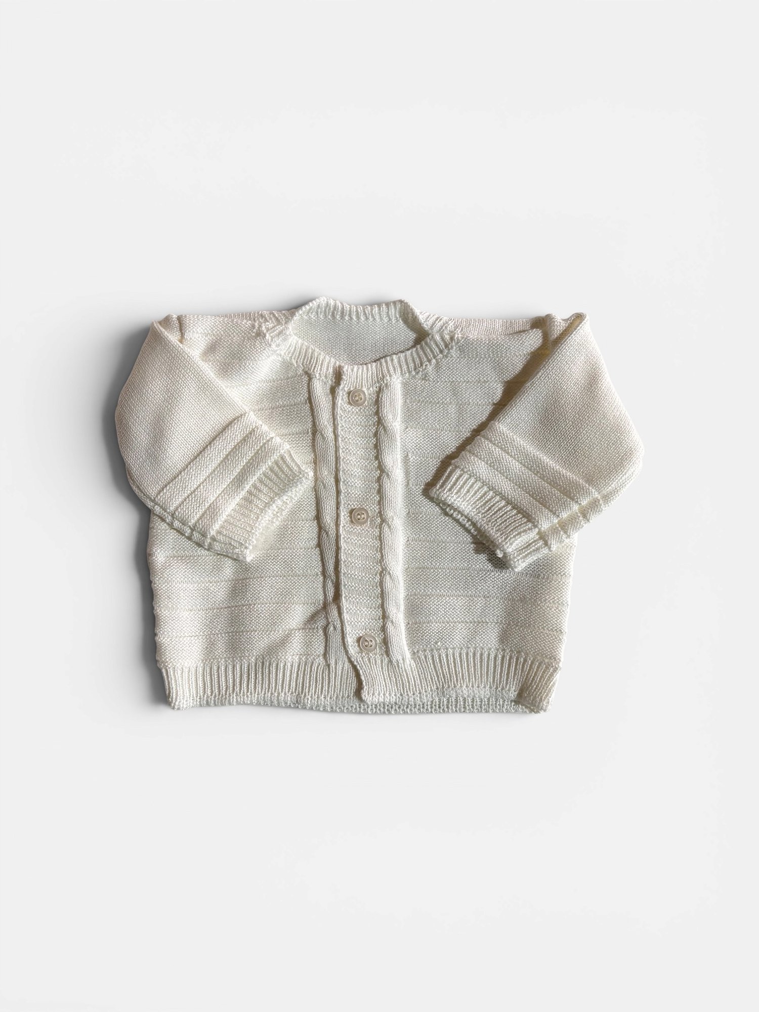 Saída maternidade tricot