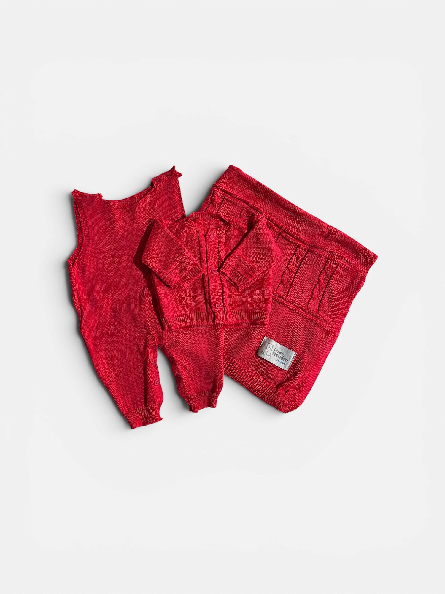 Saída maternidade tricot