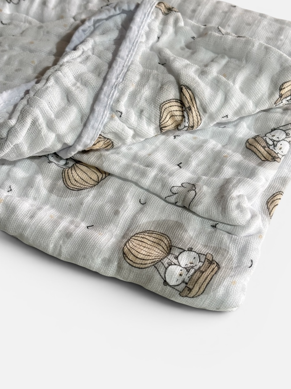Toalha de banho soft com capuz infantil