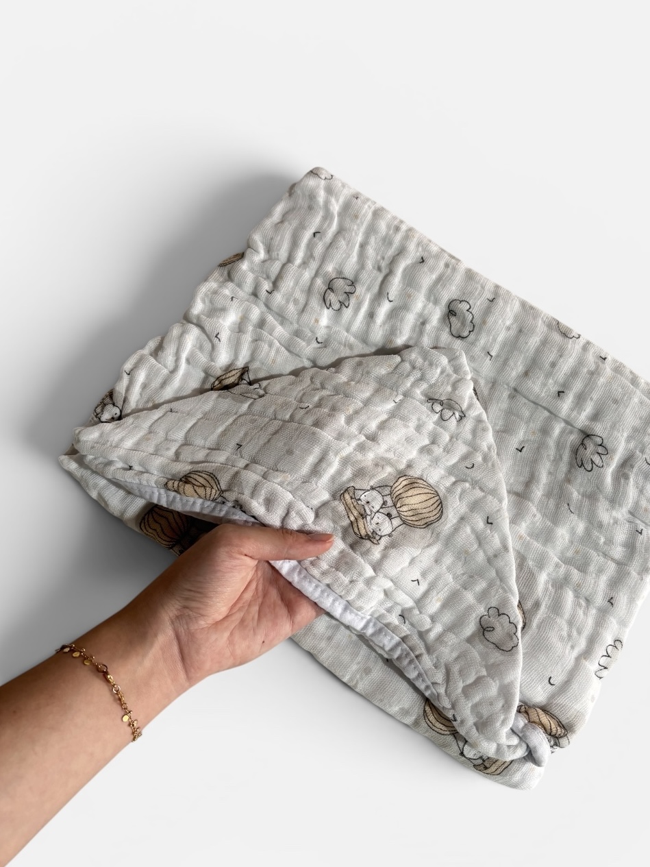 Toalha de banho soft com capuz infantil