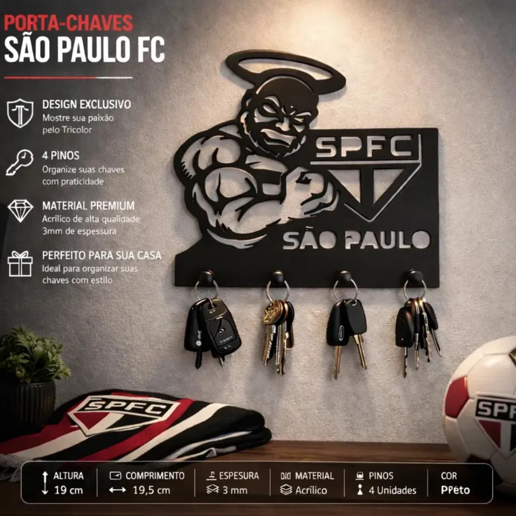 Porta chaves São Paulo