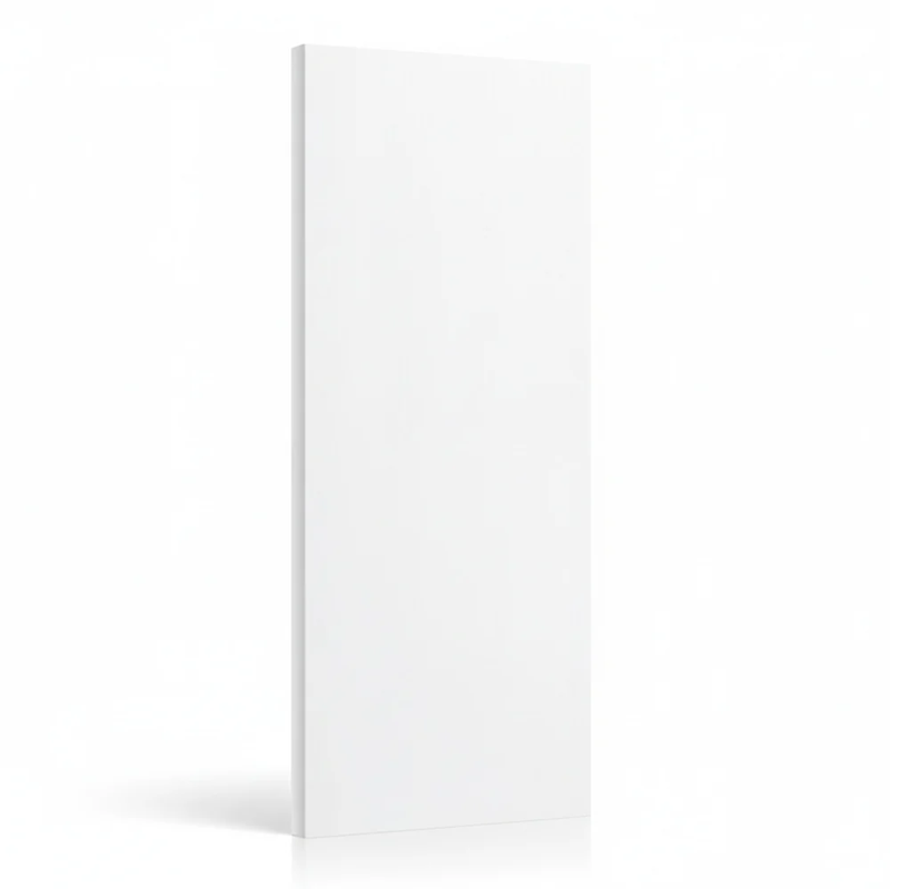 Folha de Porta Melamínico Branco Fosco Randa - 0,60 a 1,00 x 2,10m