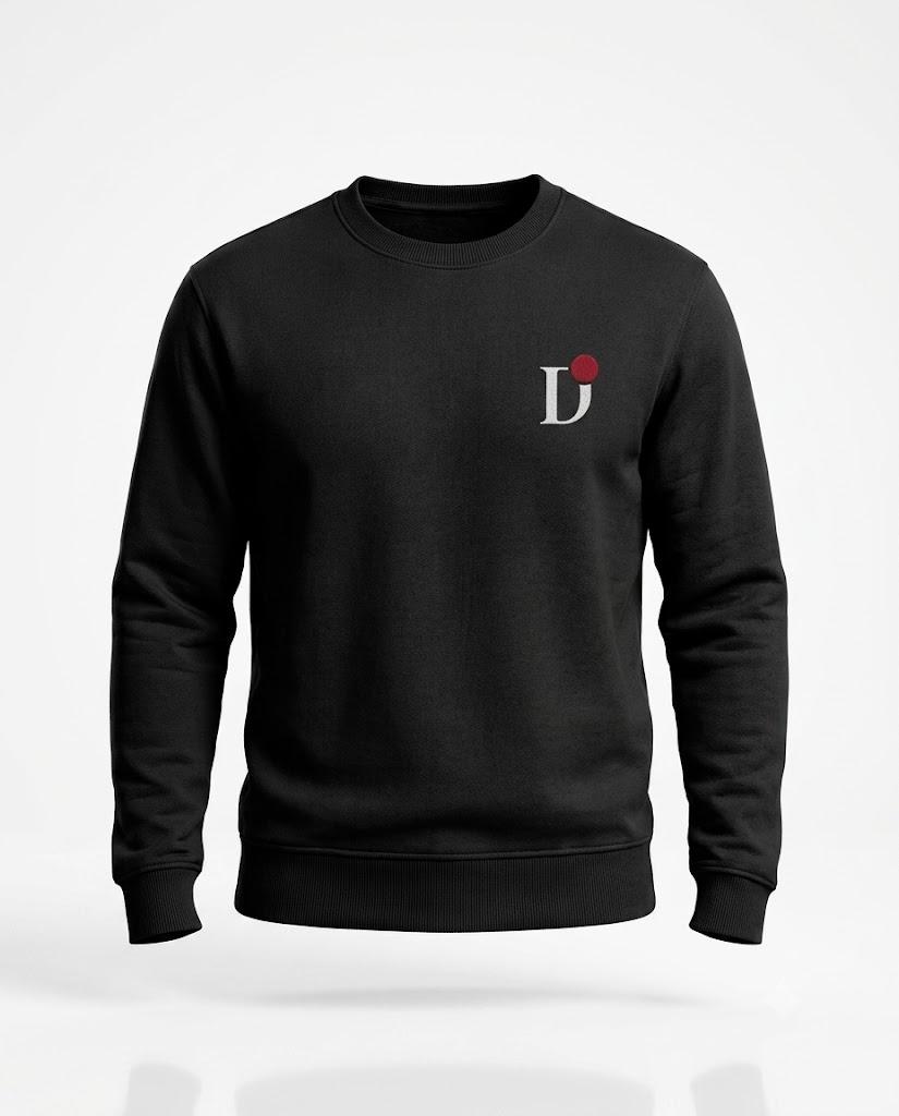 Moletom D.ORIGAN® Essential Preto