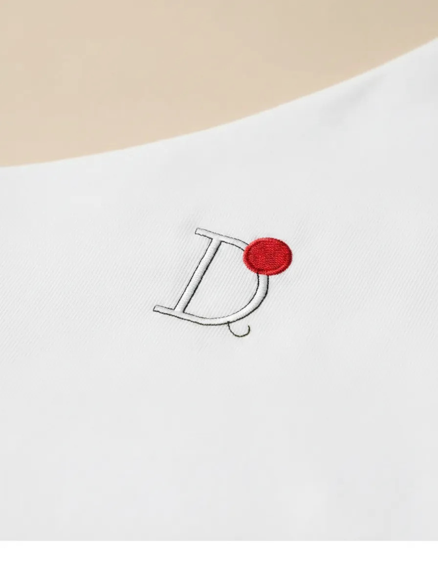 Camiseta Básica Unissex Manga Curta Branca D.ORIGAN