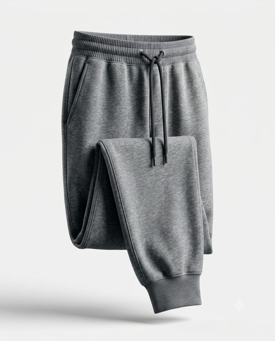 Calça Moletom D.ORIGAN® Essencial Cinza