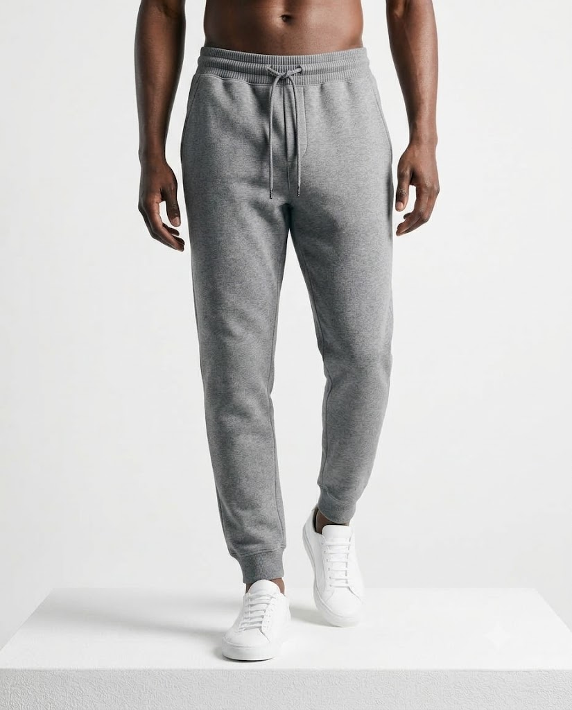 Calça Moletom D.ORIGAN® Essencial Cinza