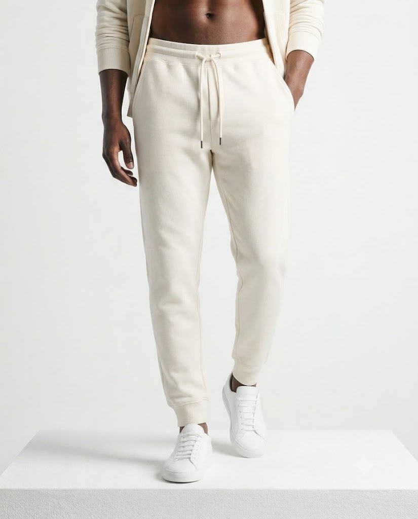 Calça Moletom D.ORIGAN® Essencial OFF White