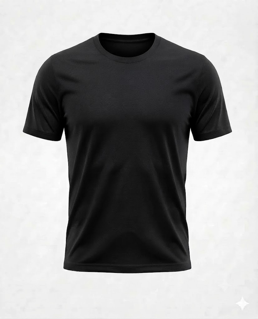 Camiseta Dry Fit Manga Curta Preta