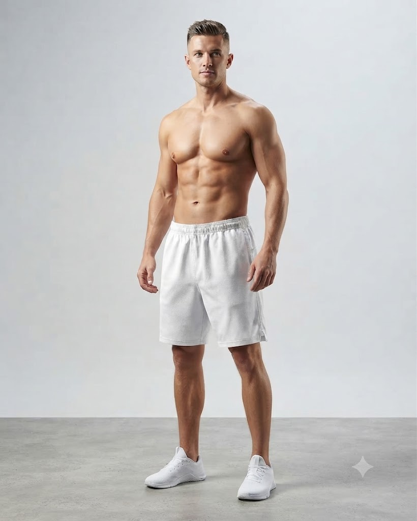 Shorts Tactel Unissex– Branco
