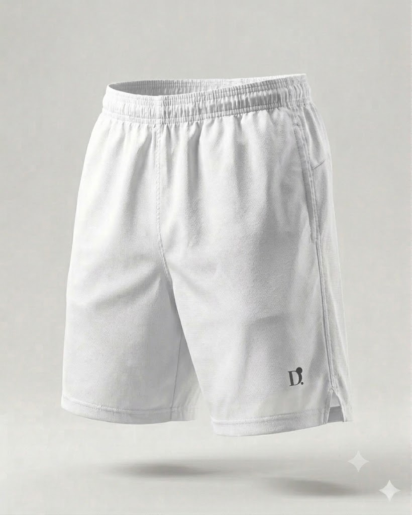 Shorts Tactel Unissex D.ORIGAN® – Branco