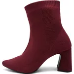 Bota Cano Baixo Salto Grosso Meia 184000