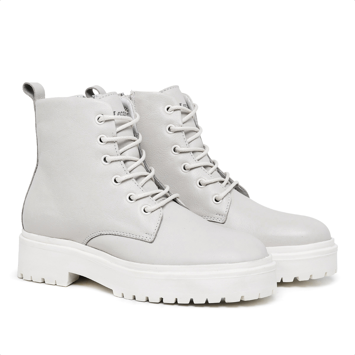Bota Feminina Floter Off White