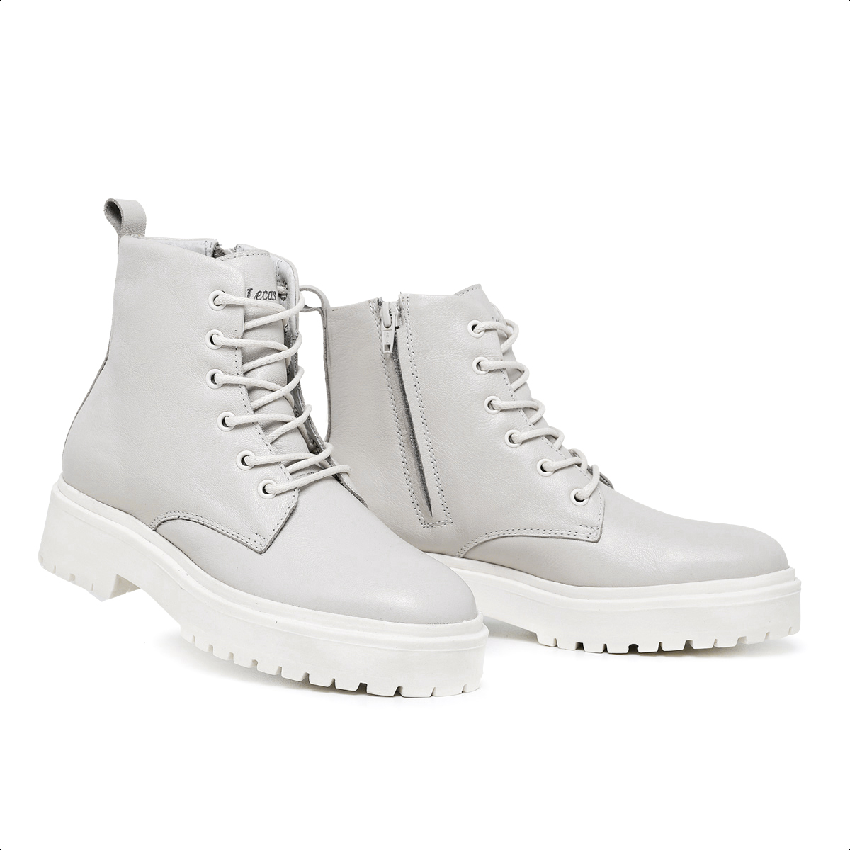 Bota Feminina Floter Off White
