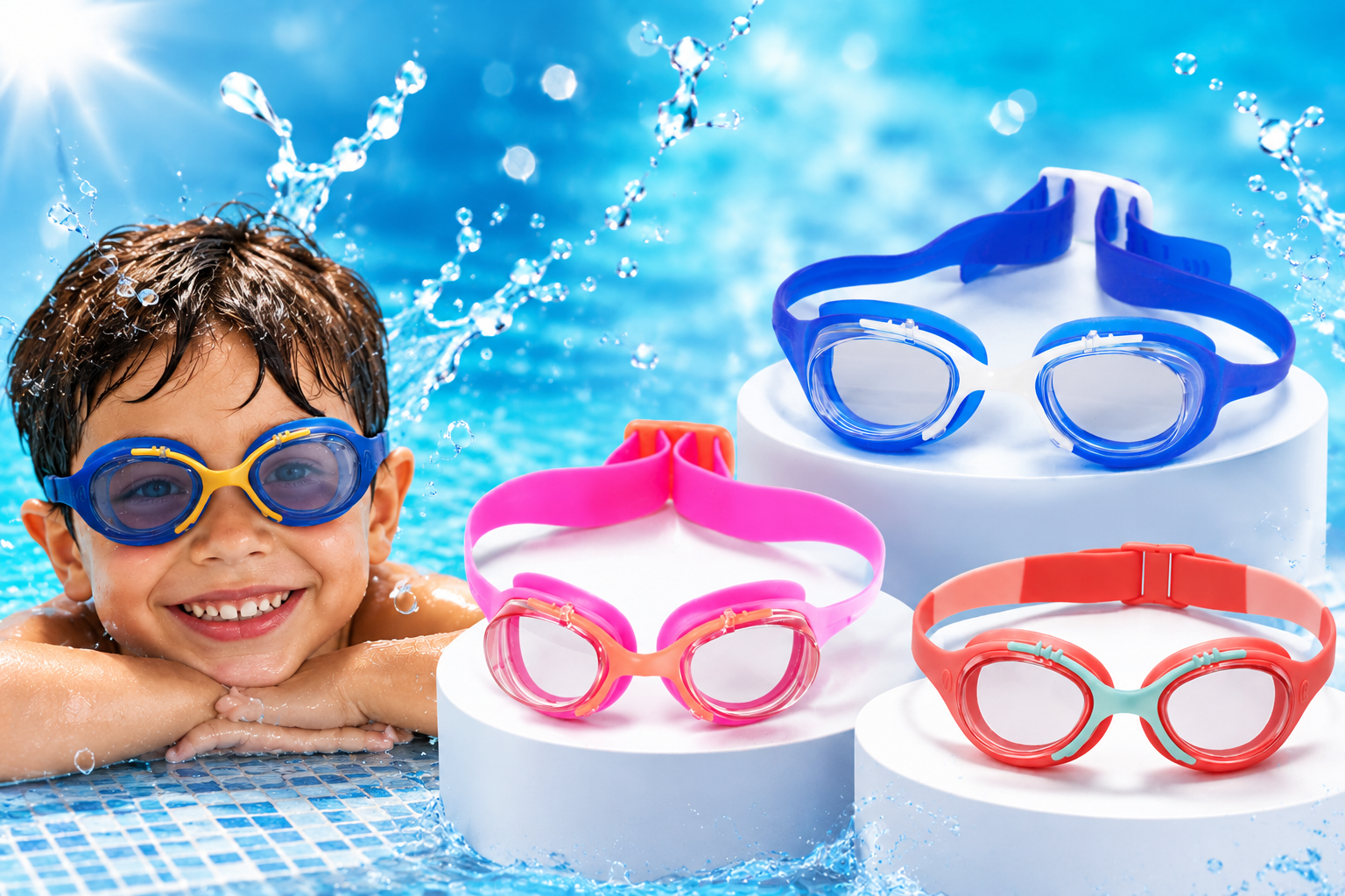 Óculos de Natação Infantil Nabaiji Decathlon