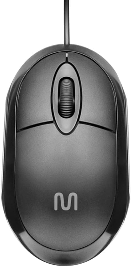 Mouse com Fio Multi Classic Box USB 1200 DPI com Design Compacto e Cabo de 1,2m – Preto MO300 Visite a loja Multilaser