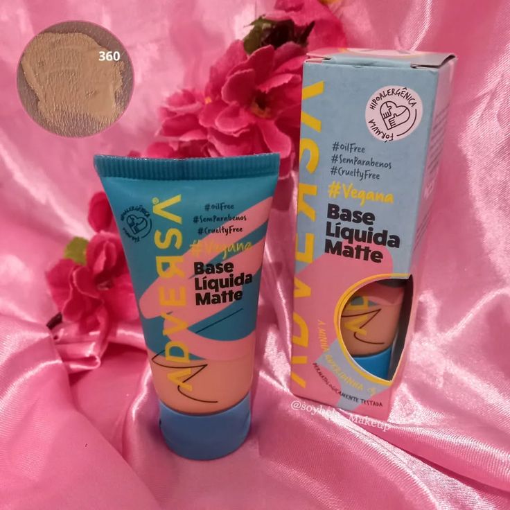 Base Líquida Matte Vegana – Adversa (Linha "A Minha Queridinha")