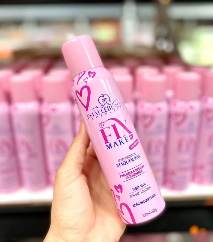 Spray Fixador de Maquiagem Fix Make Up – Phállebeauty Cosmetics (150ml / 88g)