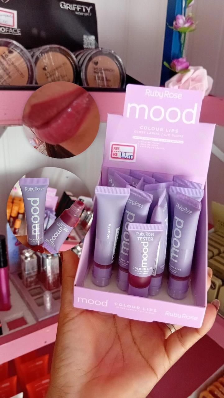 Gloss Labial Colour Lips Mood – Ruby Rose