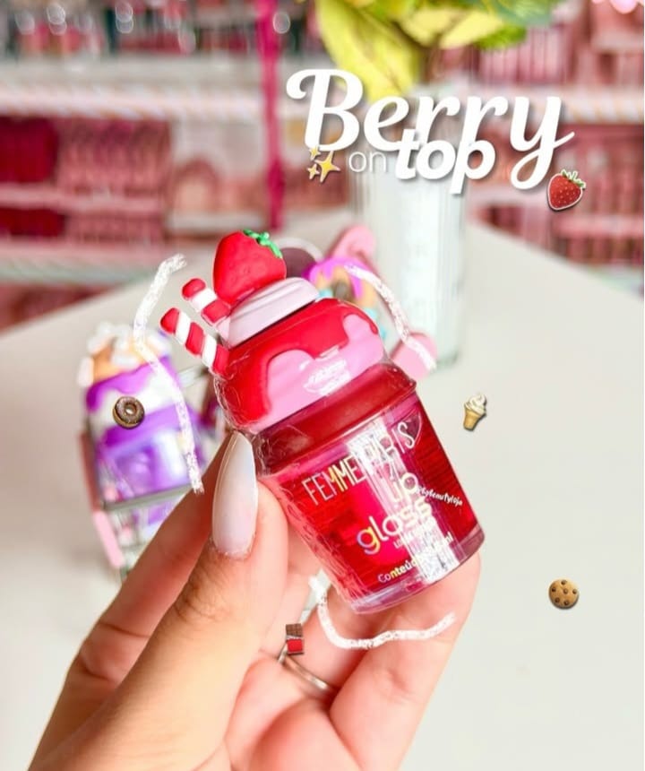 Lip Gloss Sobremesa Inspiração Perfumes Árabes 8,5ml – Femme Paris