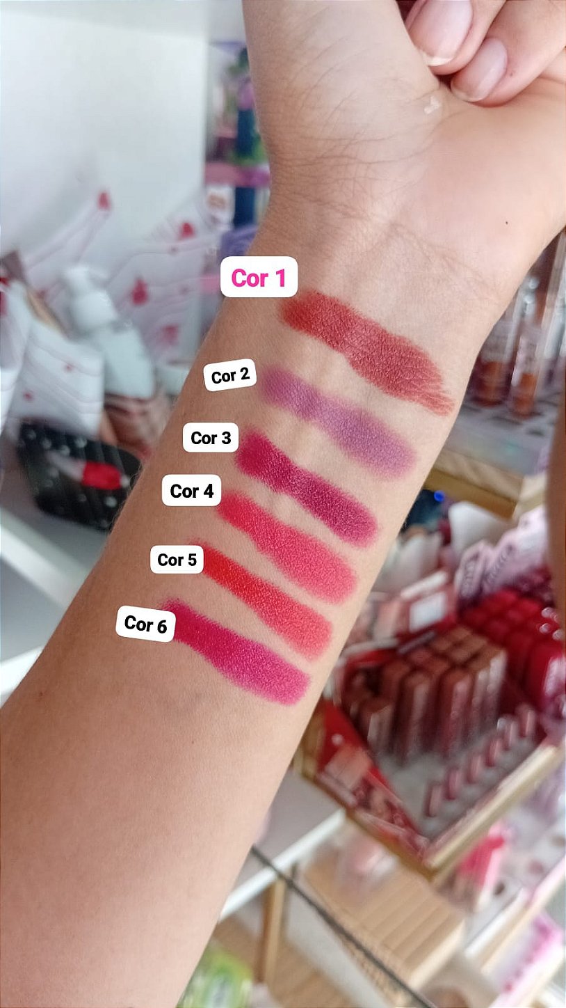 Batom Matte Soft & Velvet – B.TWO.B