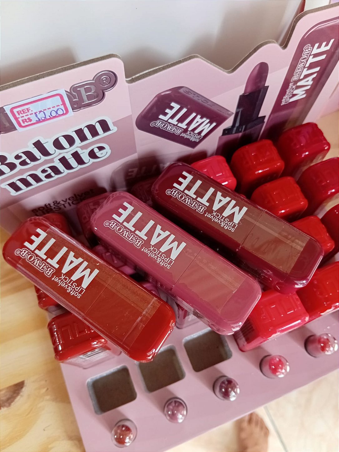 Batom Matte Soft & Velvet – B.TWO.B