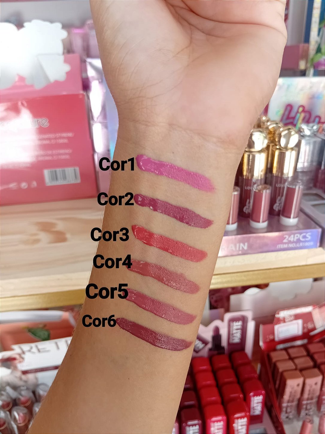 Lip Gloss Brilho Labial – Lové Rain