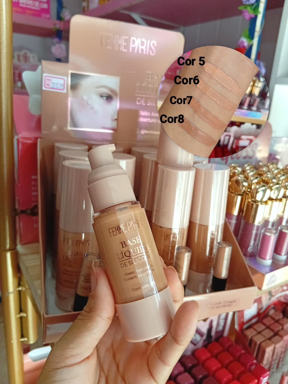 Base Líquida de Silicone – Femme Paris