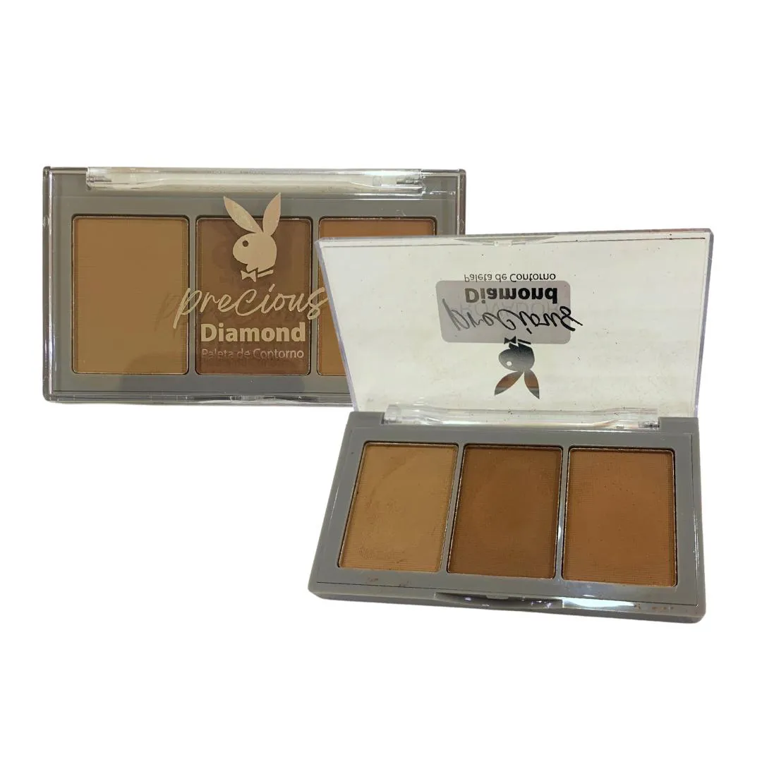 Paleta Trio de Contorno Precious Diamond Playboy