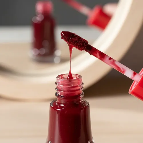 Lip Tint Gel Ludurana Cosmetics – Cor Cereja (Efeito Natural e Longa Duração)