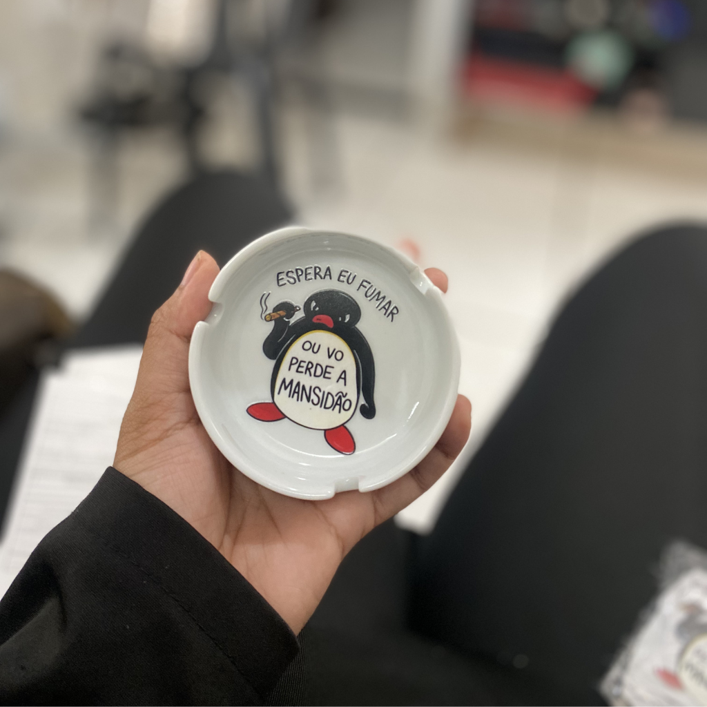 Cinzeiro Personalizado (Envie sua Estampa)