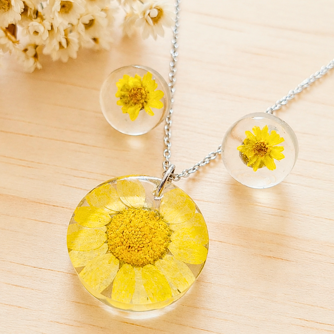 Conjunto - Margarida Amarela