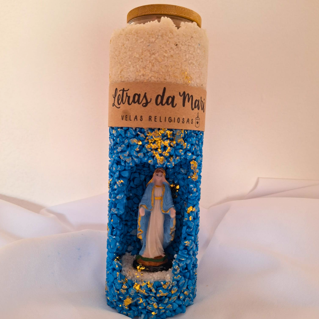 Vela oratório refil - Nossa Senhora das Graças