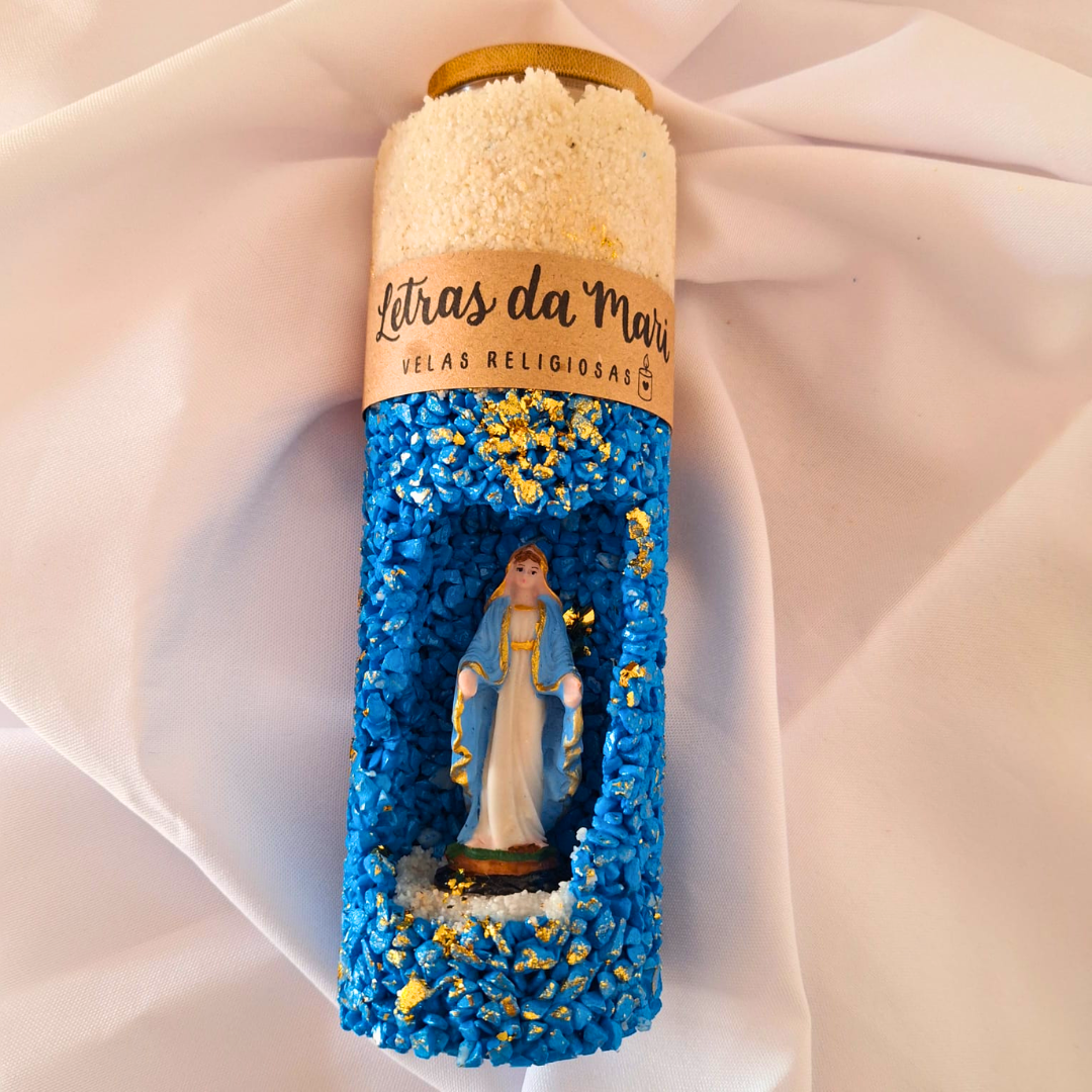 Vela oratório refil - Nossa Senhora das Graças