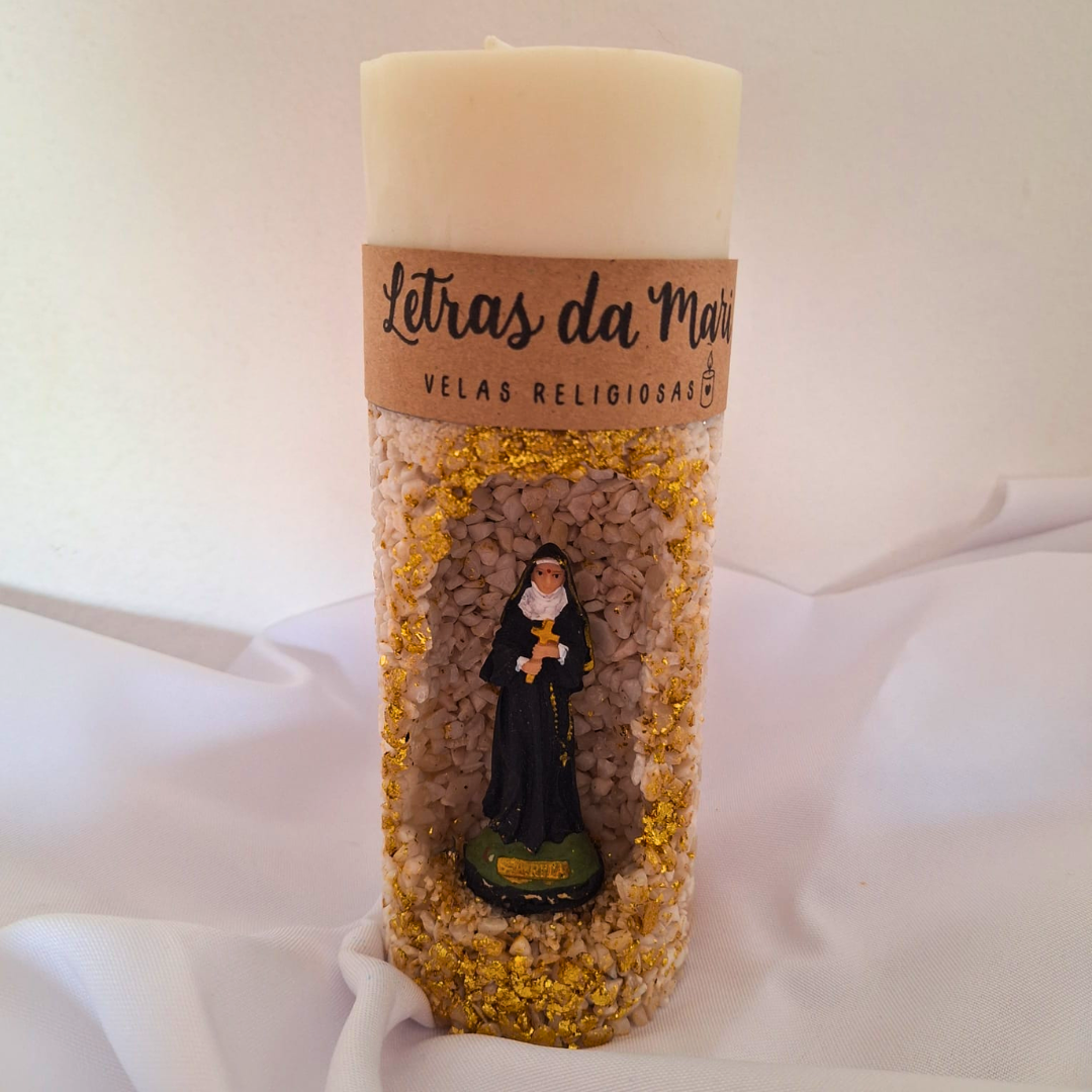Vela oratório - Santa Rita de Cássia