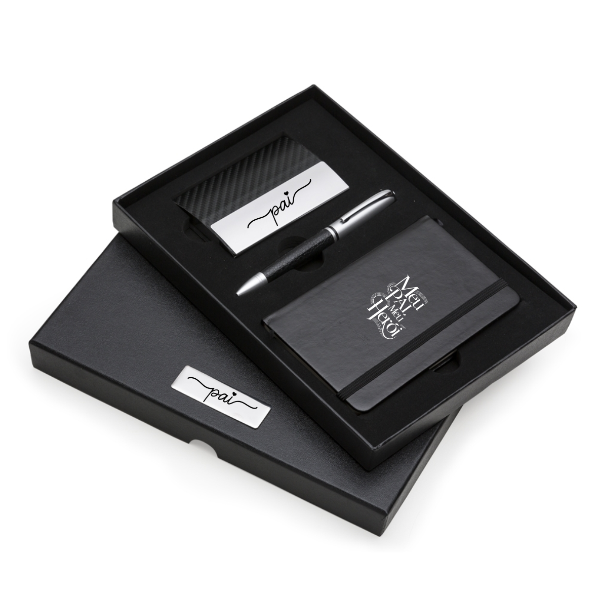 KIT EXECUTIVO 3 PÇS PERSONALIZADO (DIA DOS PAIS)