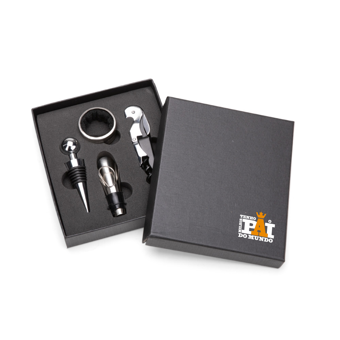 KIT VINHO 4 PÇS (DIA DOS PAIS)