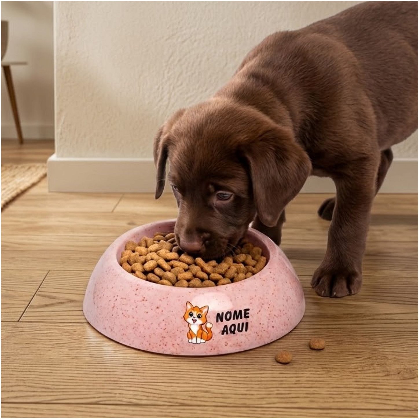 Tigela Pet de Fibra de Arroz 400ml